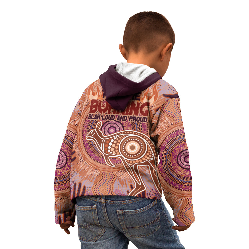 Fire Together NAIDOC 2024 Kid Hoodie Indigenous Cultural Spirit
