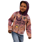 Fire Together NAIDOC 2024 Kid Hoodie Indigenous Cultural Spirit