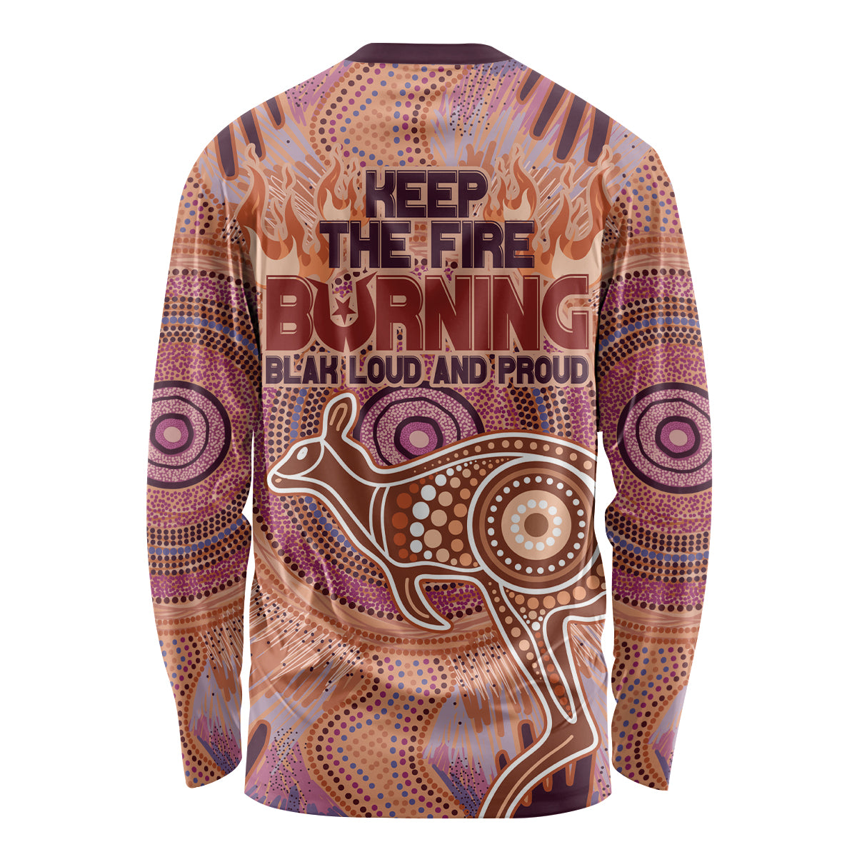 Fire Together NAIDOC 2024 Long Sleeve Shirt Indigenous Cultural Spirit