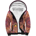 Fire Together NAIDOC 2024 Sherpa Hoodie Indigenous Cultural Spirit