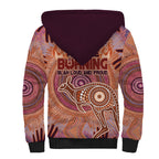 Fire Together NAIDOC 2024 Sherpa Hoodie Indigenous Cultural Spirit