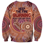 Fire Together NAIDOC 2024 Sweatshirt Indigenous Cultural Spirit