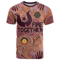 Fire Together NAIDOC 2024 T Shirt Indigenous Cultural Spirit