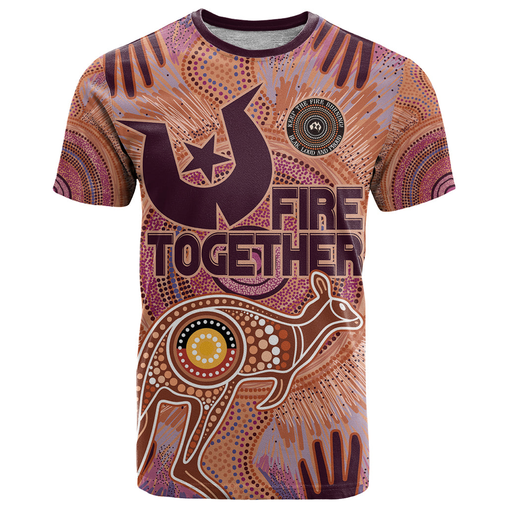 Fire Together NAIDOC 2024 T Shirt Indigenous Cultural Spirit