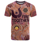 Fire Together NAIDOC 2024 T Shirt Indigenous Cultural Spirit
