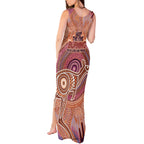 Fire Together NAIDOC 2024 Tank Maxi Dress Indigenous Cultural Spirit