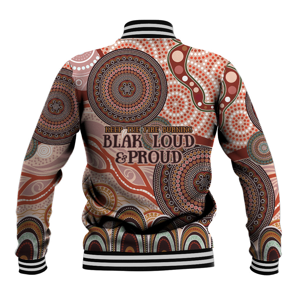 Generational Warriors NAIDOC 2024 Baseball Jacket Make a Fire Indigenous Cultural Spirit