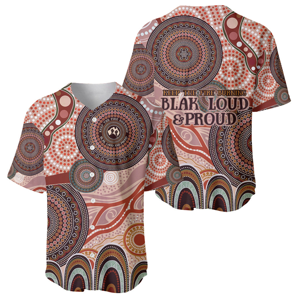 Generational Warriors NAIDOC 2024 Baseball Jersey Make a Fire Indigenous Cultural Spirit
