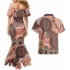 Generational Warriors NAIDOC 2024 Couples Matching Mermaid Dress and Hawaiian Shirt Make a Fire Indigenous Cultural Spirit