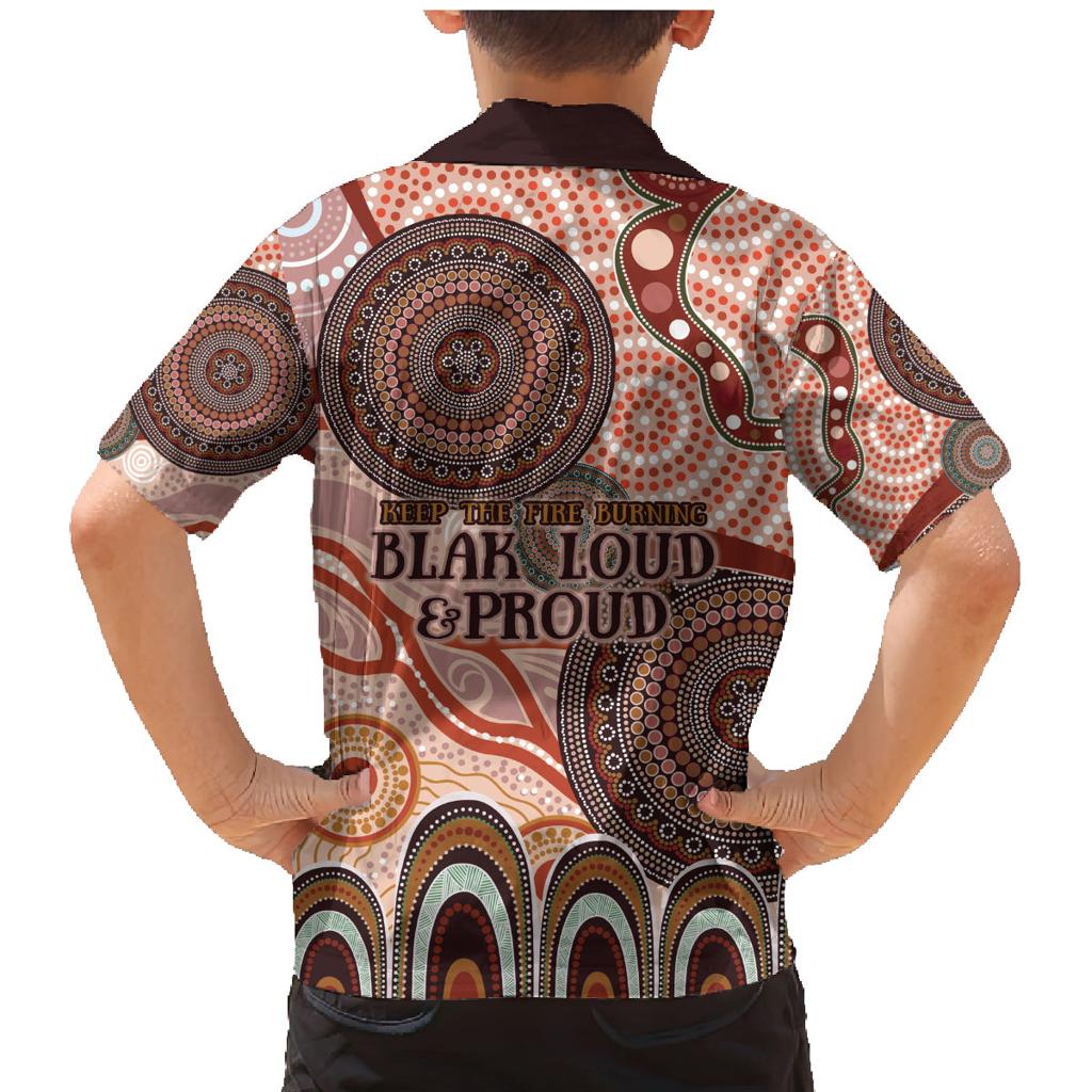 Generational Warriors NAIDOC 2024 Family Matching Mermaid Dress and Hawaiian Shirt Make a Fire Indigenous Cultural Spirit