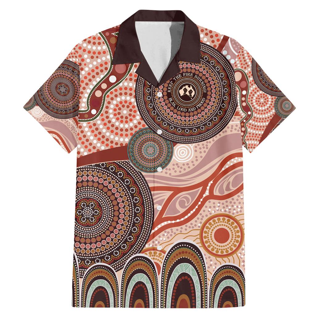 Generational Warriors NAIDOC 2024 Family Matching Mermaid Dress and Hawaiian Shirt Make a Fire Indigenous Cultural Spirit