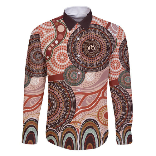 Generational Warriors NAIDOC 2024 Family Matching Off Shoulder Short Dress and Hawaiian Shirt Make a Fire Indigenous Cultural Spirit