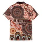 Generational Warriors NAIDOC 2024 Family Matching Short Sleeve Bodycon Dress and Hawaiian Shirt Make a Fire Indigenous Cultural Spirit