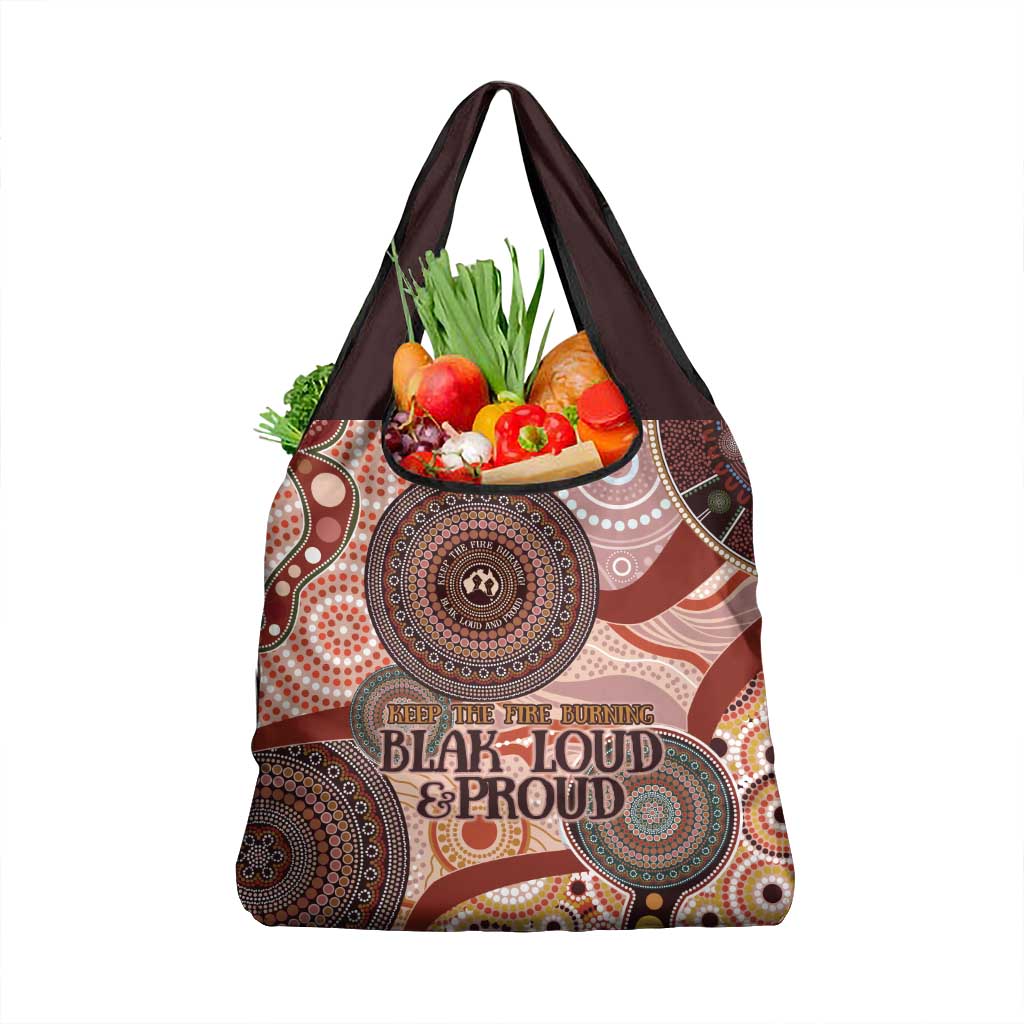 Generational Warriors NAIDOC 2024 Grocery Bag Make a Fire Indigenous Cultural Spirit
