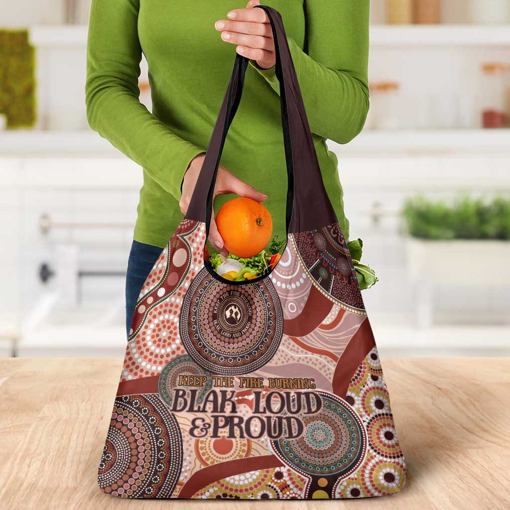 Generational Warriors NAIDOC 2024 Grocery Bag Make a Fire Indigenous Cultural Spirit