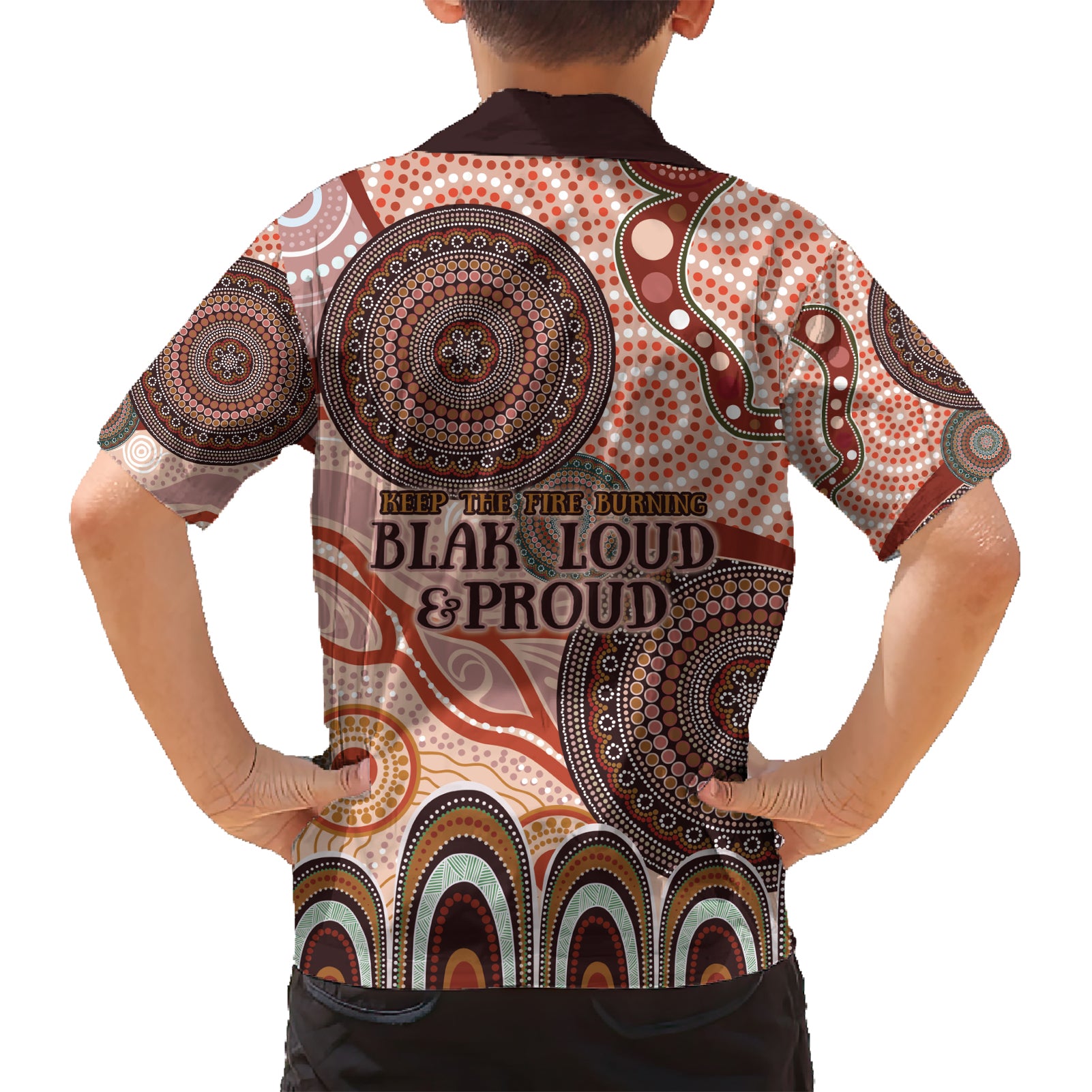 Generational Warriors NAIDOC 2024 Hawaiian Shirt Make a Fire Indigenous Cultural Spirit