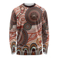 Generational Warriors NAIDOC 2024 Long Sleeve Shirt Make a Fire Indigenous Cultural Spirit