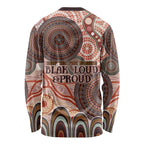 Generational Warriors NAIDOC 2024 Long Sleeve Shirt Make a Fire Indigenous Cultural Spirit