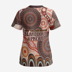 Generational Warriors NAIDOC 2024 Scrub Top Make a Fire Indigenous Cultural Spirit - Aussie Hoodie