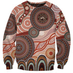 Generational Warriors NAIDOC 2024 Sweatshirt Make a Fire Indigenous Cultural Spirit