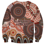 Generational Warriors NAIDOC 2024 Sweatshirt Make a Fire Indigenous Cultural Spirit