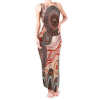 Generational Warriors NAIDOC 2024 Tank Maxi Dress Make a Fire Indigenous Cultural Spirit