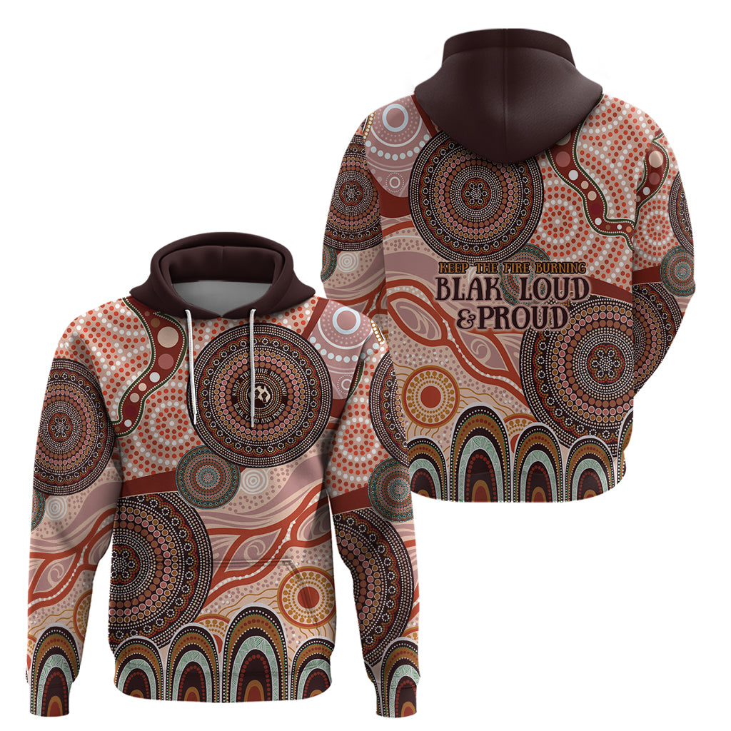 Generational Warriors NAIDOC 2024 Zip Hoodie Make a Fire Indigenous Cultural Spirit