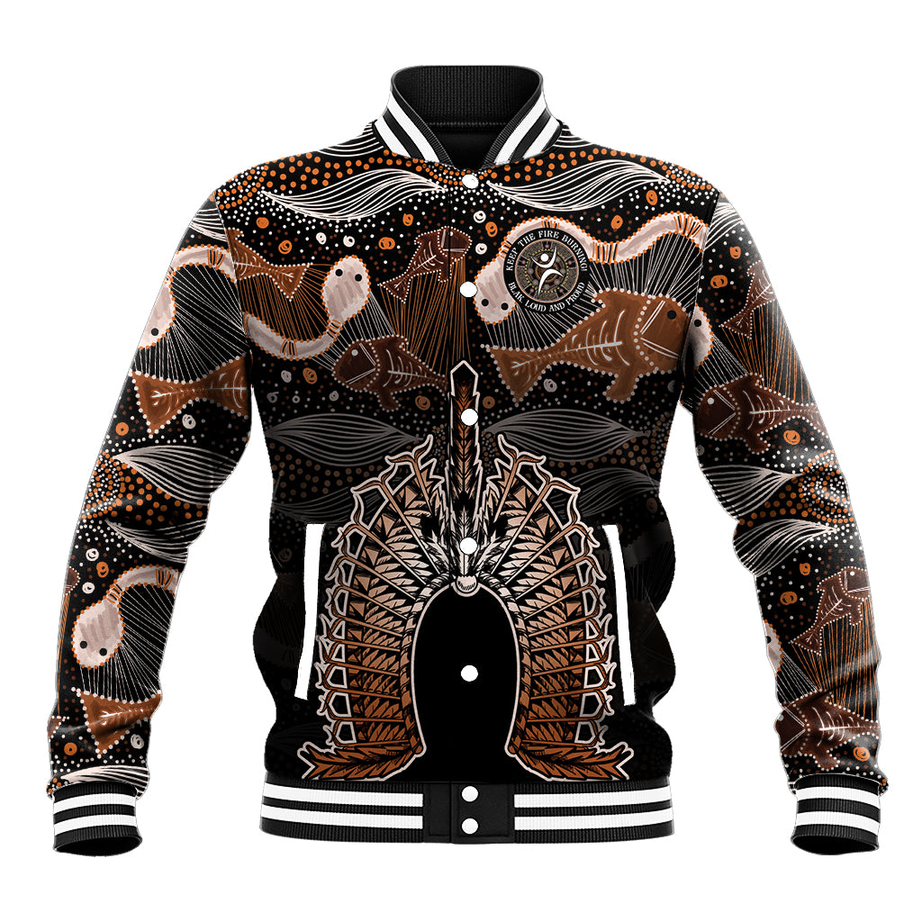 Torres Strait Islander NAIDOC 2024 Baseball Jacket Dhari Headdress Indigenous Cultural Spirit