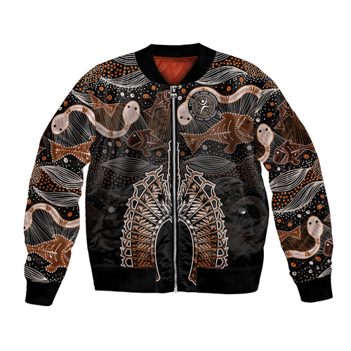 Torres Strait Islander NAIDOC 2024 Bomber Jacket Dhari Headdress Indigenous Cultural Spirit