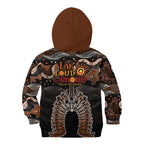 Torres Strait Islander NAIDOC 2024 Kid Hoodie Dhari Headdress Indigenous Cultural Spirit