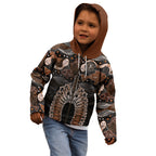 Torres Strait Islander NAIDOC 2024 Kid Hoodie Dhari Headdress Indigenous Cultural Spirit