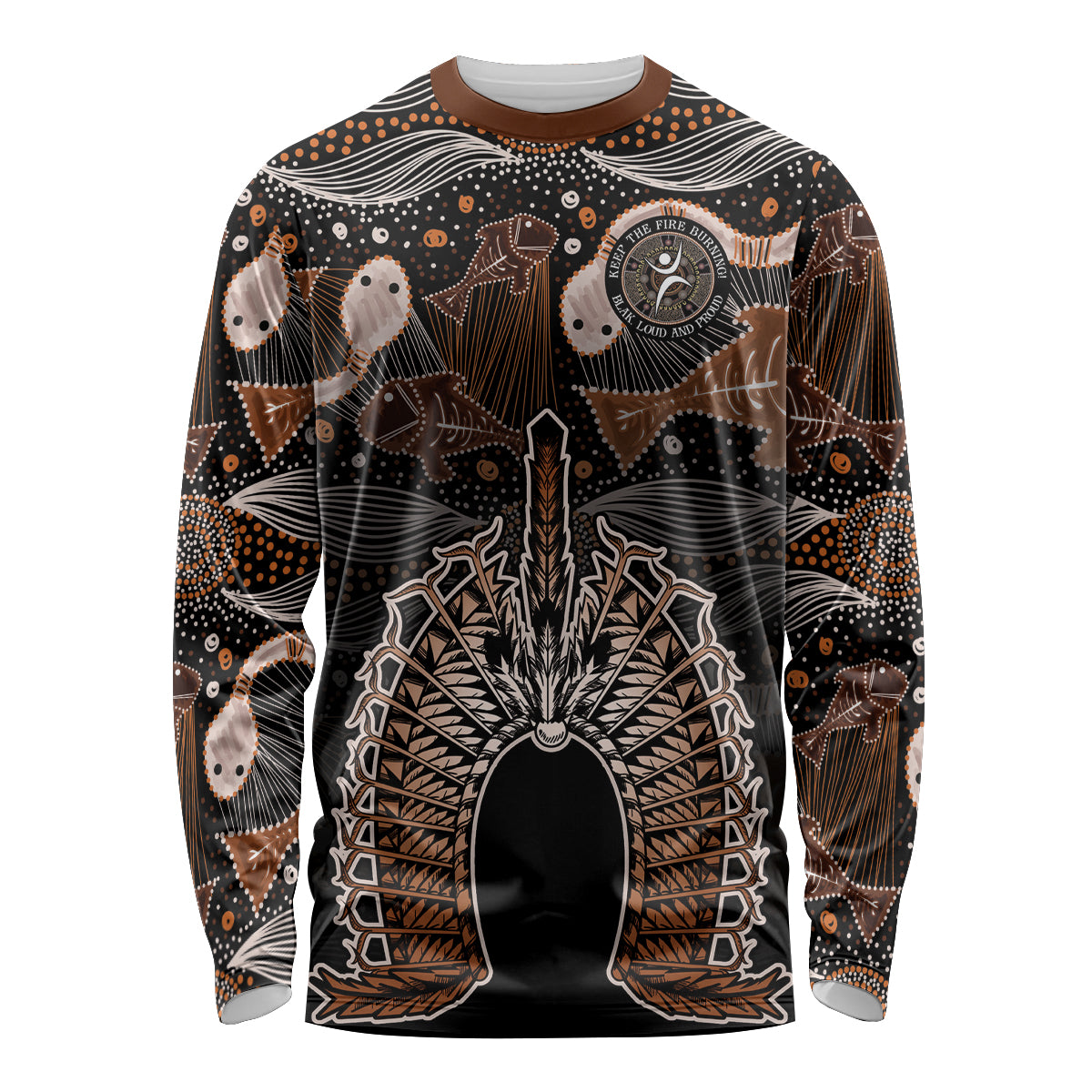Torres Strait Islander NAIDOC 2024 Long Sleeve Shirt Dhari Headdress Indigenous Cultural Spirit