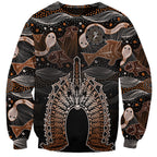 Torres Strait Islander NAIDOC 2024 Sweatshirt Dhari Headdress Indigenous Cultural Spirit