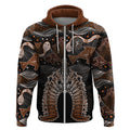 Torres Strait Islander NAIDOC 2024 Zip Hoodie Dhari Headdress Indigenous Cultural Spirit