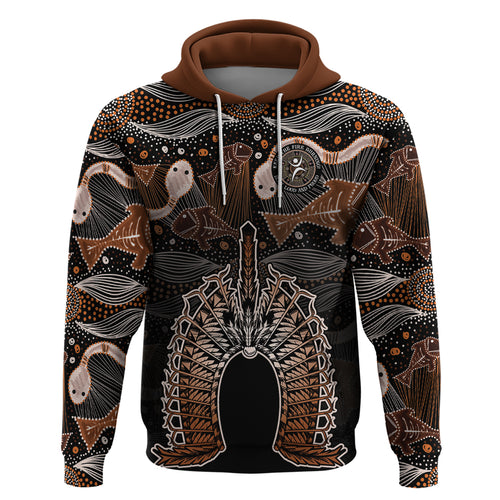 Torres Strait Islander NAIDOC 2024 Zip Hoodie Dhari Headdress Indigenous Cultural Spirit