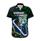 custom-text-and-number-nrl-combine-warriors-and-cowboys-hawaiian-shirt-aboriginal