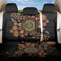 Aboriginal Dots Art Painting With Boomerang Back Car Seat Cover