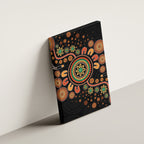 Aboriginal Dots Art Painting With Boomerang Canvas Wall Art
