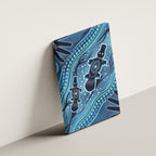 Aboriginal Dots Art Painting with Platypus Canvas Wall Art No 1