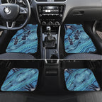 Aboriginal Dots Art Painting with Platypus Car Mats No 1