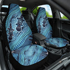 Aboriginal Dots Art Painting with Platypus Car Seat Cover No 1