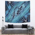 Aboriginal Dots Art Painting with Platypus Tapestry No 1