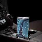 Aboriginal Dots Art Painting with Platypus Tumbler Cup No 1
