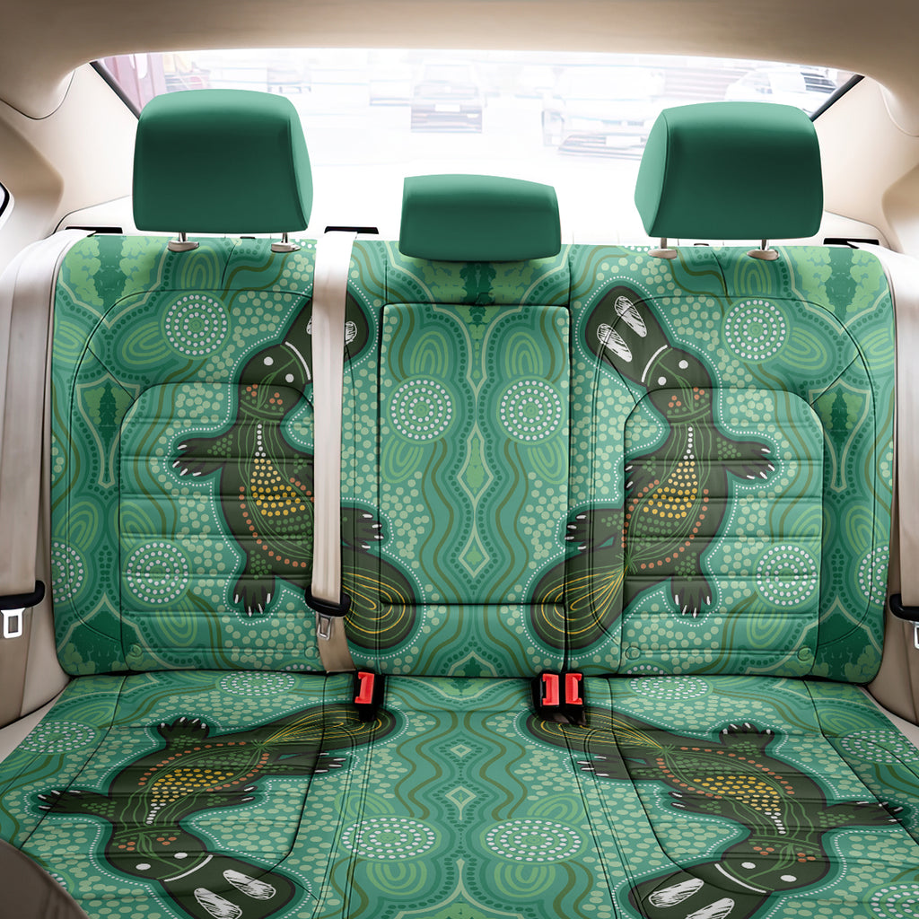 Aboriginal Dots Art Painting with Platypus Back Car Seat Cover No 2
