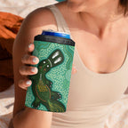 Aboriginal Dots Art Painting with Platypus 4 in 1 Can Cooler Tumbler No 2