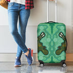 Aboriginal Dots Art Painting with Platypus Luggage Cover No 2