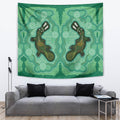 Aboriginal Dots Art Painting with Platypus Tapestry No 2