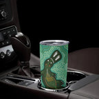 Aboriginal Dots Art Painting with Platypus Tumbler Cup No 2