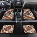 Aboriginal Dots Art Painting with Platypus Car Mats No 3