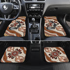 Aboriginal Dots Art Painting with Platypus Car Mats No 3
